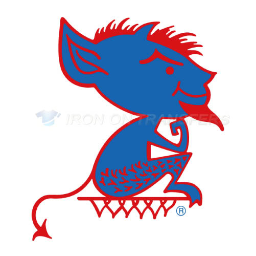 DePaul Blue Demons Logo T-shirts Iron On Transfers N4263 - Click Image to Close